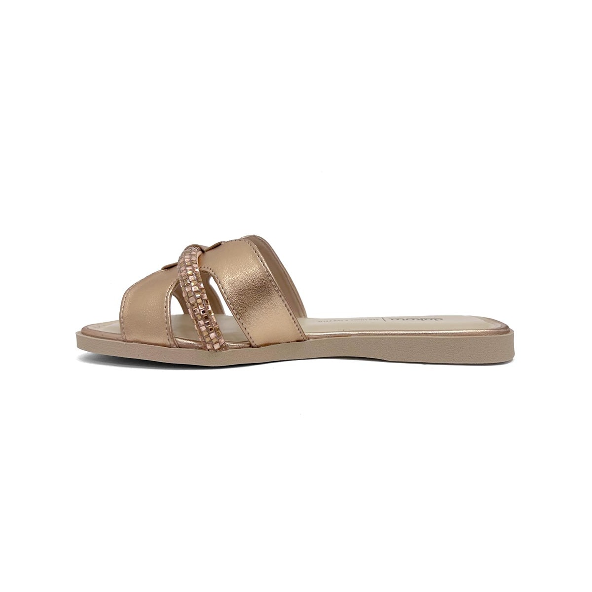 Chinelo Dakota Rasteira Gáspea Y8103 Metal Rose Chinelo Dakota Rasteira Gáspea Y8103 Metal Rose