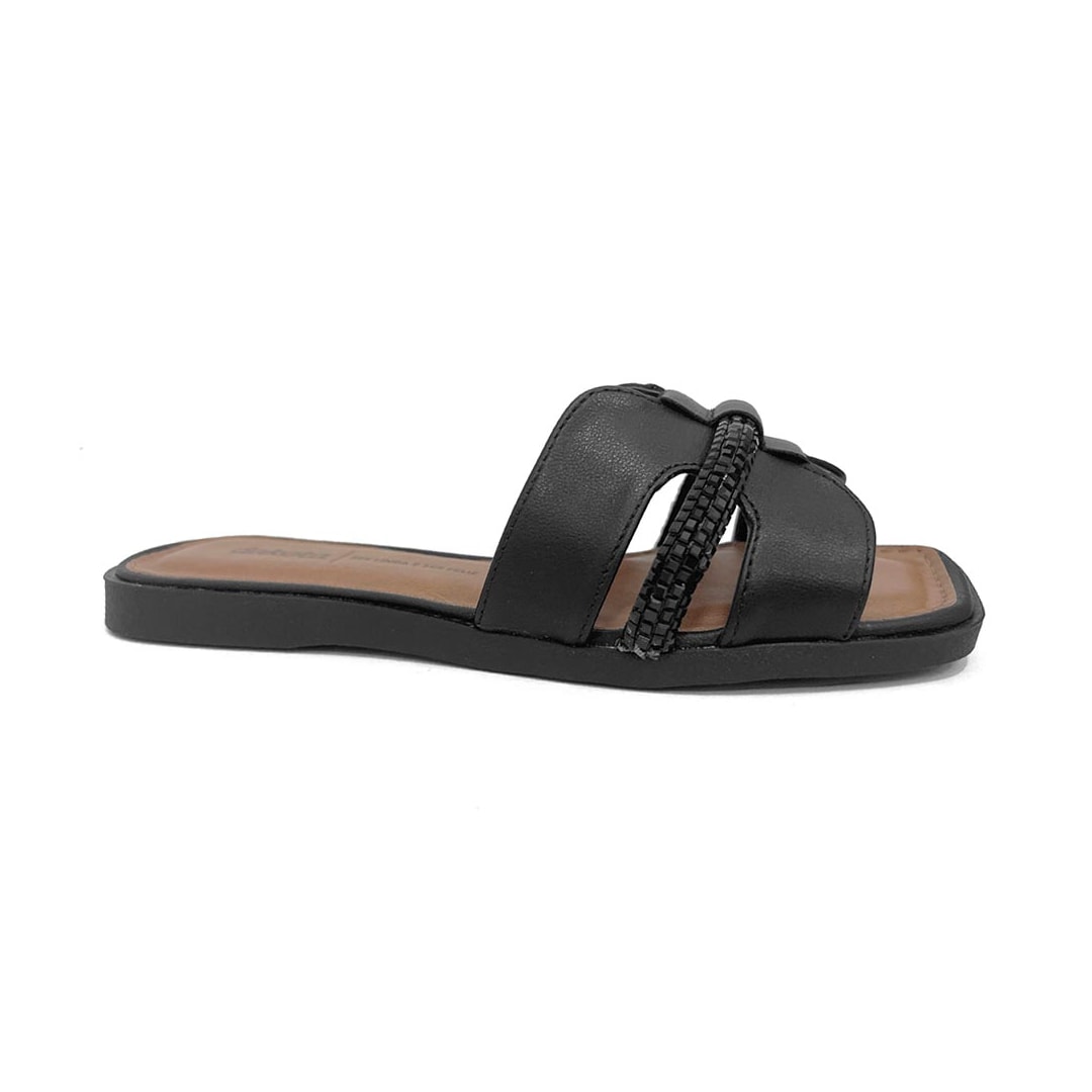 Chinelo Dakota Rasteira Gáspea Y8103 Preto Chinelo Dakota Rasteira Gáspea Y8103 Preto