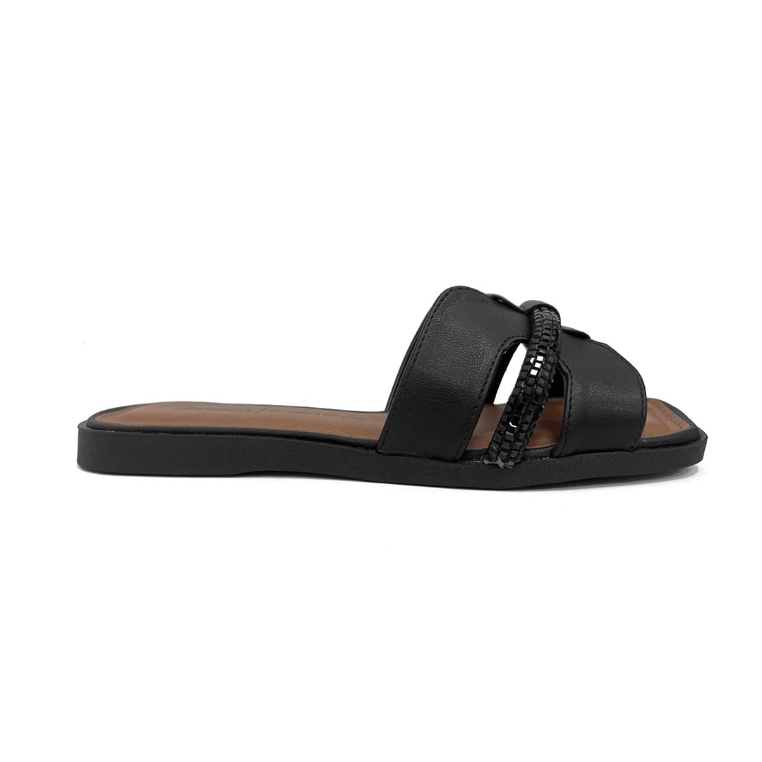 Chinelo Dakota Rasteira Gáspea Y8103 Preto