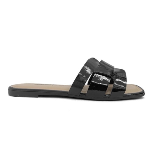 Detalhe - Chinelo Dakota Rasteira Y8041 Preto
