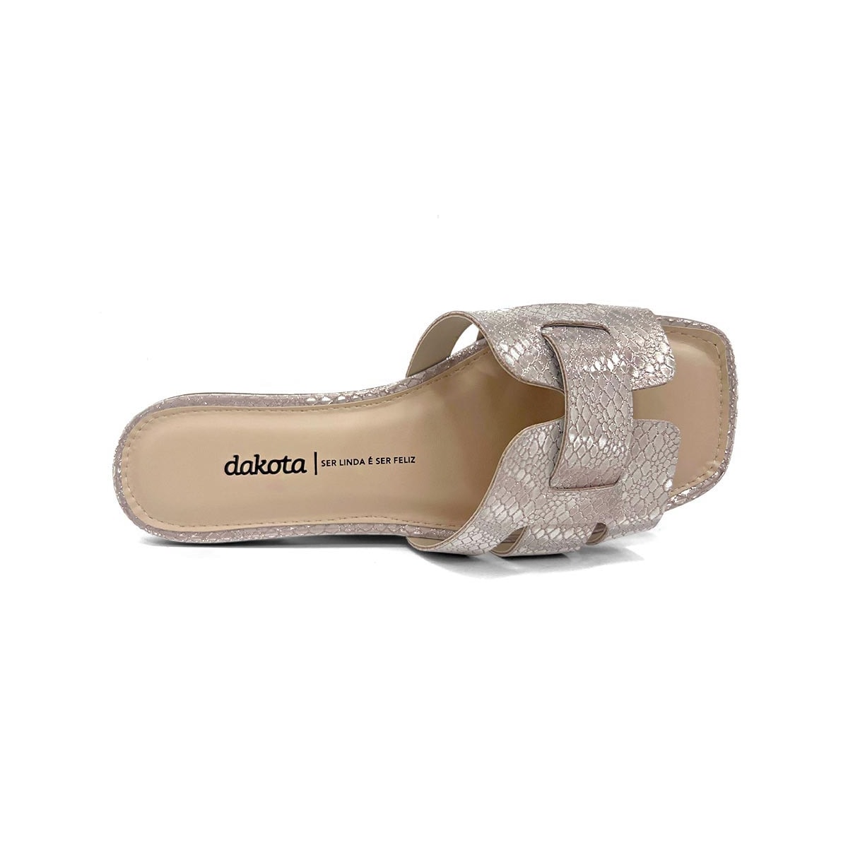 Chinelo Dakota Rasteira Y8041 Rose