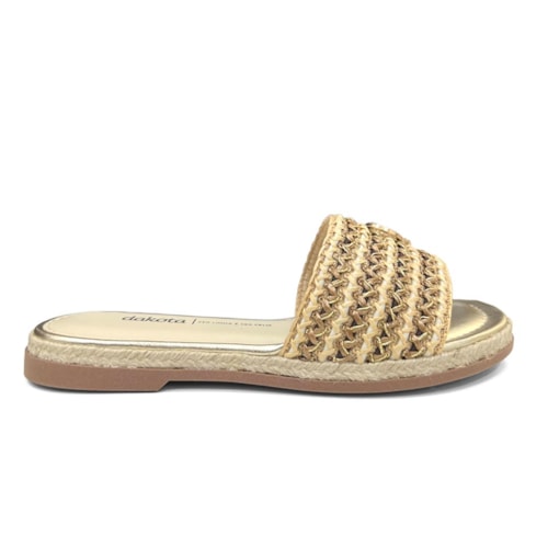 Detalhe - Chinelo Dakota Slide Db981 Champagne