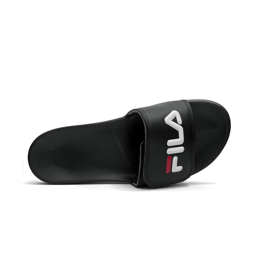 Chinelo Fila Drifter Vlc F01sd005 Preto/Branco/Vermelh Chinelo Fila Drifter Vlc F01sd005 Preto/Branco/Vermelh