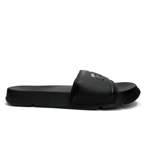 Detalhe - Chinelo Fila Masculino Drifter Stripes F01sd00007 Preto/Cinza