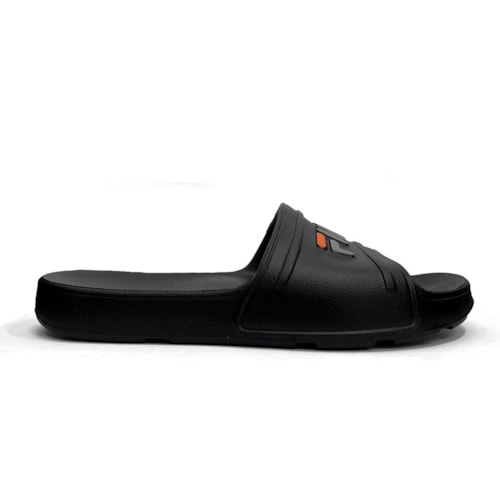 Detalhe - Chinelo Fila Masculino Sleek Slide F01sd00010 Preto