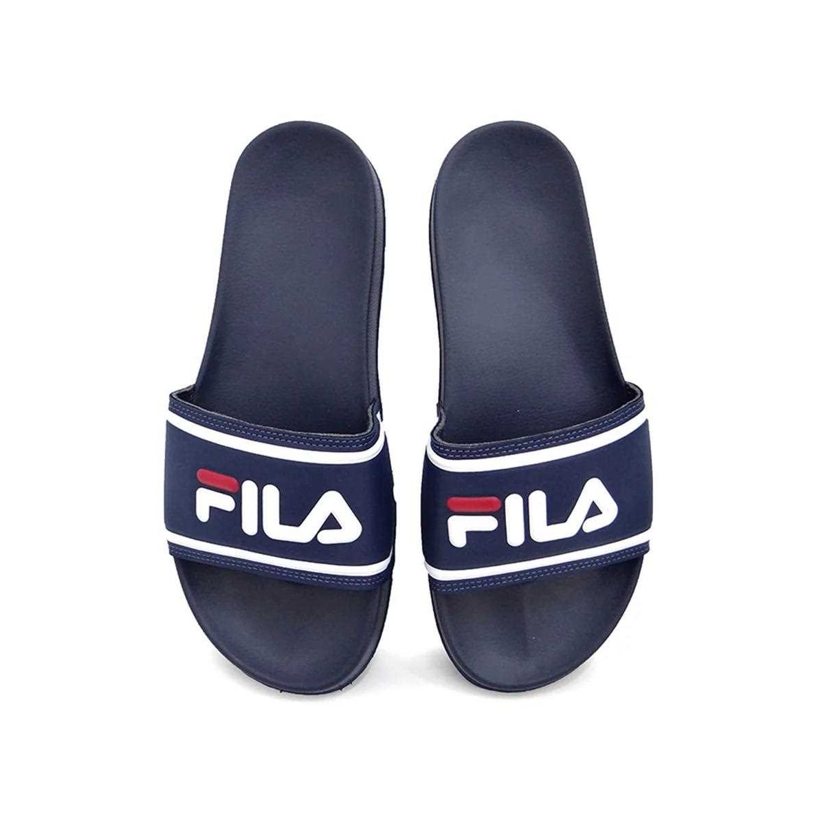 Chinelo Fila Men Flip Flop Drifter Stripes Marinho/Branco/Verm.