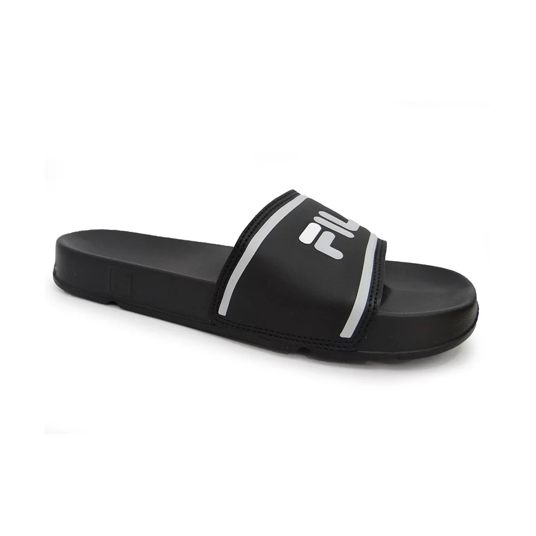 Chinelo Fila Men Flip Flop Drifter Stripes Preto/Prata/Branco