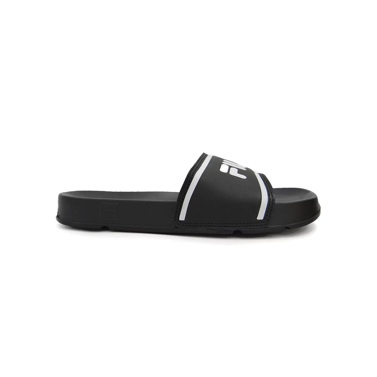 Chinelo Fila Men Flip Flop Drifter Stripes Preto/Prata/Branco
