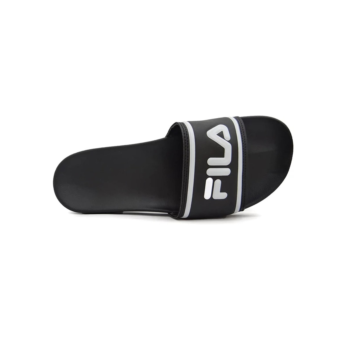 Chinelo Fila Men Flip Flop Drifter Stripes Preto/Prata/Branco Chinelo Fila Men Flip Flop Drifter Stripes Preto/Prata/Branco