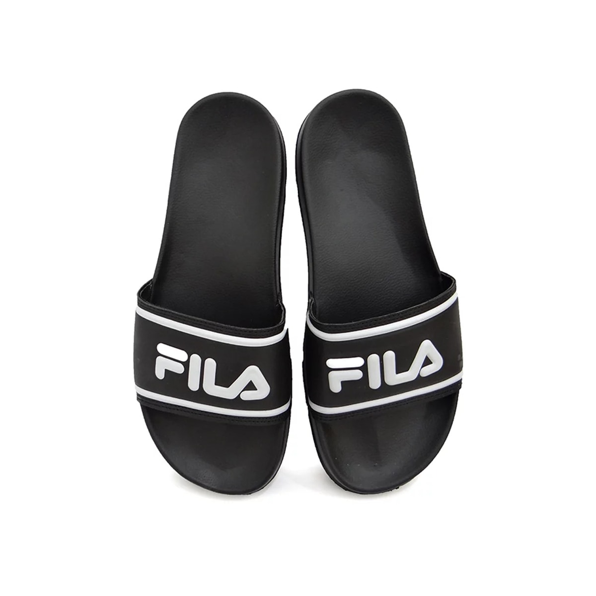 Chinelo Fila Men Flip Flop Drifter Stripes Preto/Prata/Branco Chinelo Fila Men Flip Flop Drifter Stripes Preto/Prata/Branco