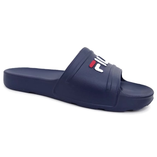 Chinelo Fila Men Flip Flop Sleek Slide Marinho/Branco/Verm.