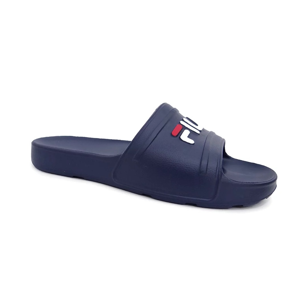 Chinelo Fila Men Flip Flop Sleek Slide Marinho/Branco/Verm.