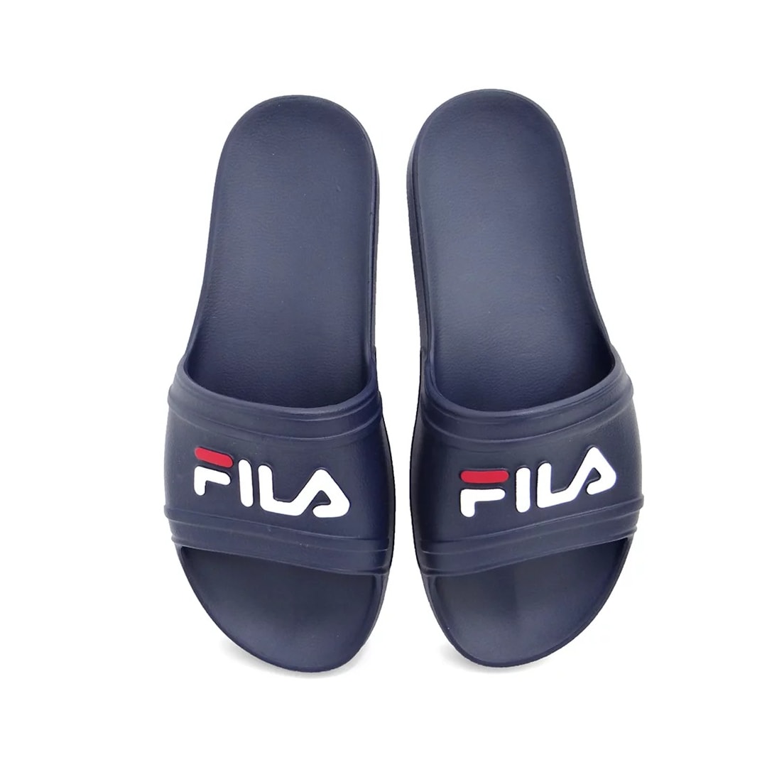 Chinelo Fila Men Flip Flop Sleek Slide Marinho/Branco/Verm.