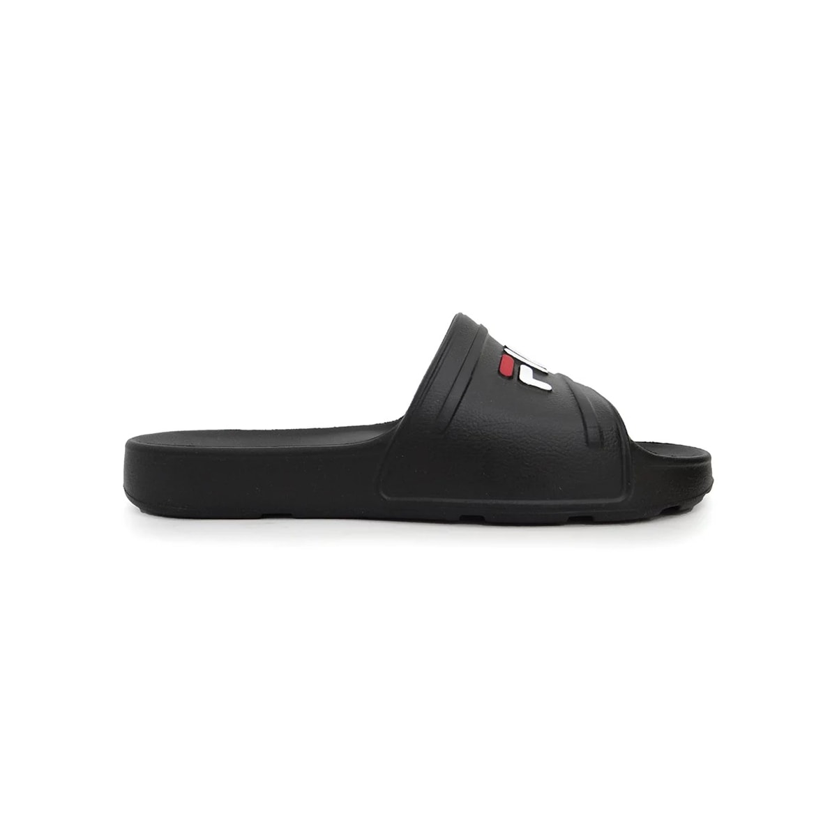 Chinelo Fila Men Flip Flop Sleek Slide Preto/Branco/Vermelh Chinelo Fila Men Flip Flop Sleek Slide Preto/Branco/Vermelh