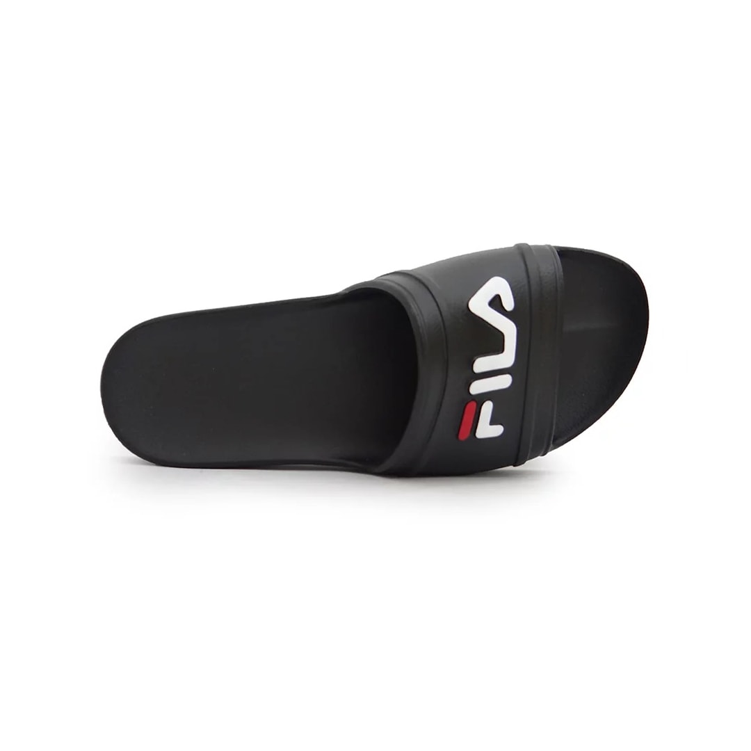Chinelo Fila Men Flip Flop Sleek Slide Preto/Branco/Vermelh