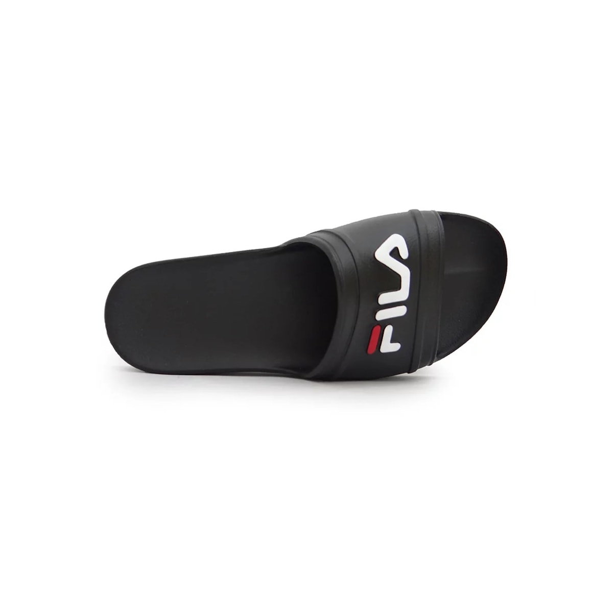 Chinelo Fila Men Flip Flop Sleek Slide Preto/Branco/Vermelh Chinelo Fila Men Flip Flop Sleek Slide Preto/Branco/Vermelh