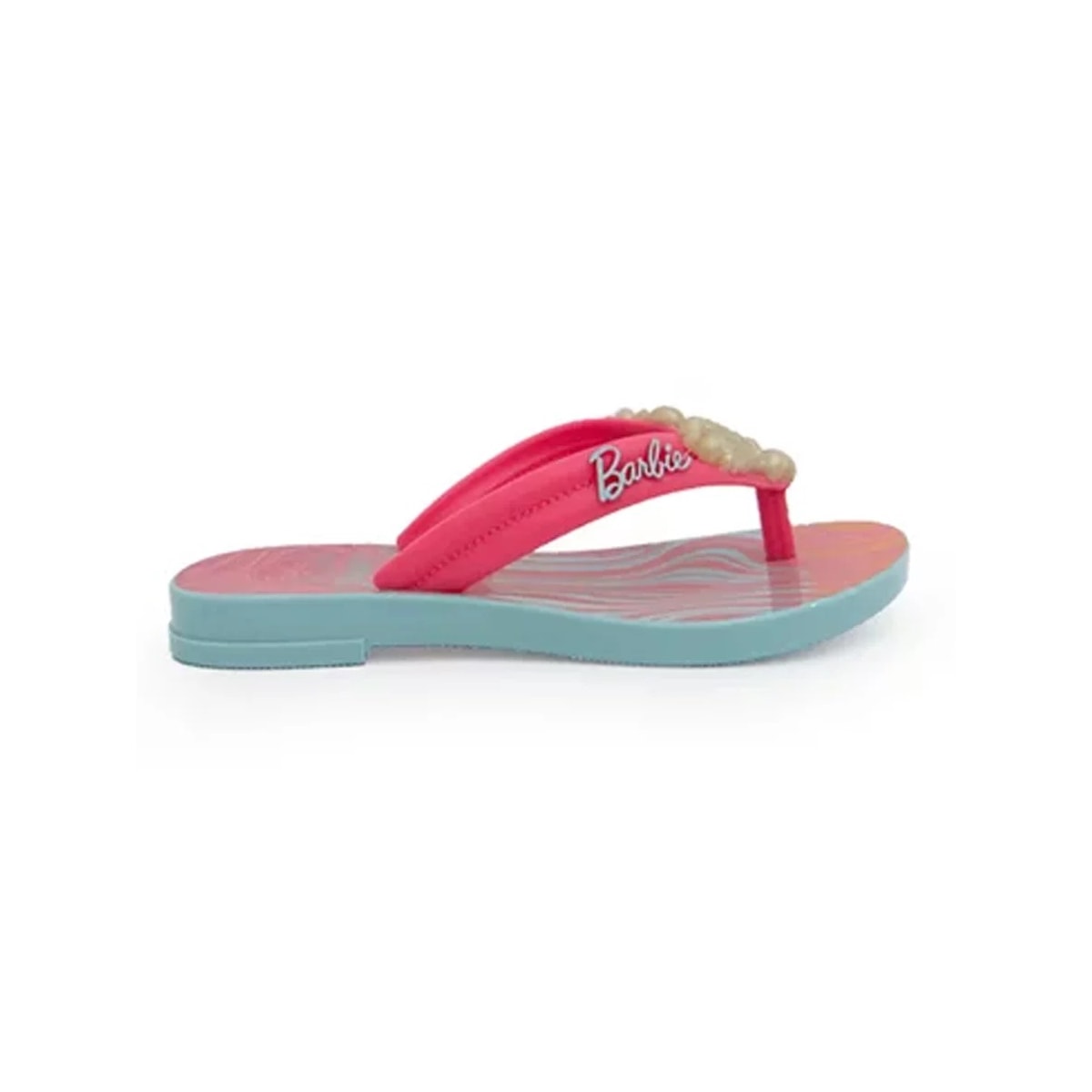 Chinelo Grendene Barbie Charme Rasteiro 22631 Verde/Rosa Chinelo Grendene Barbie Charme Rasteiro 22631 Verde/Rosa