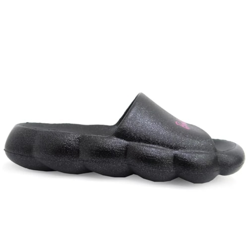 Chinelo Grendene Barbie Comfy Slide 22863 Preto