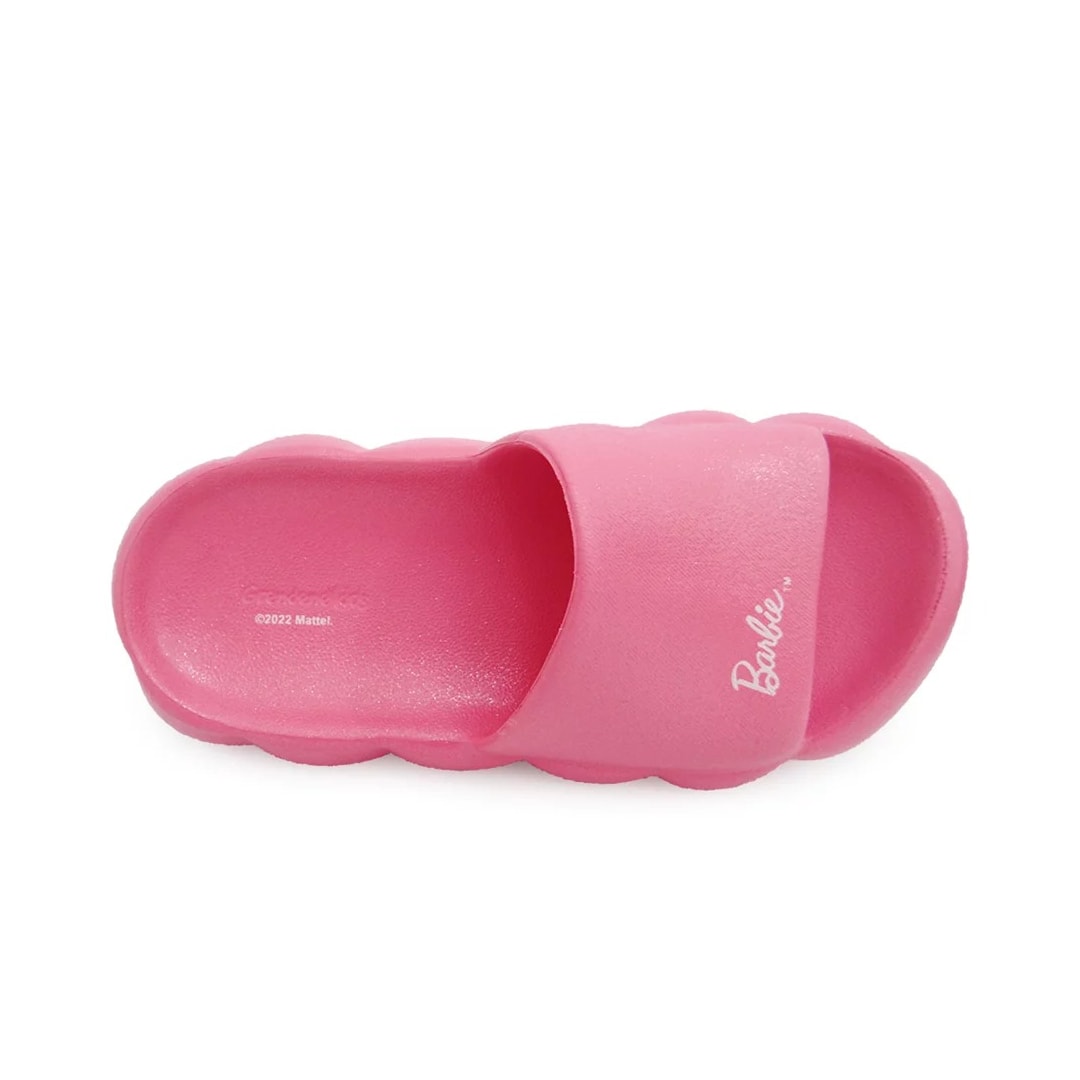 Chinelo Grendene Barbie Comfy Slide 22863 Rosa