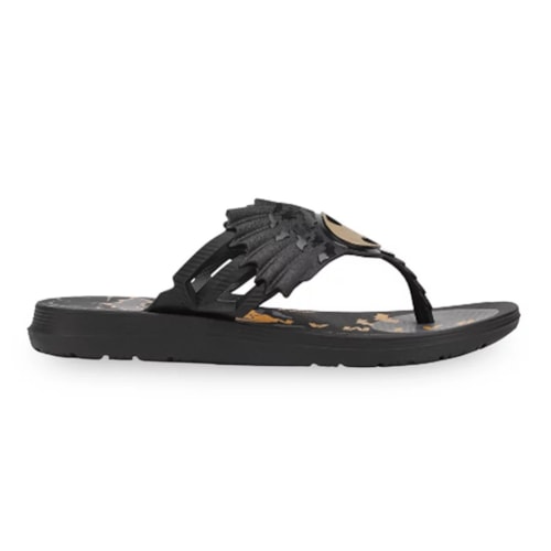 Chinelo Grendene Batman Batcaverna 22761 Preto/Amarelo/Grafit