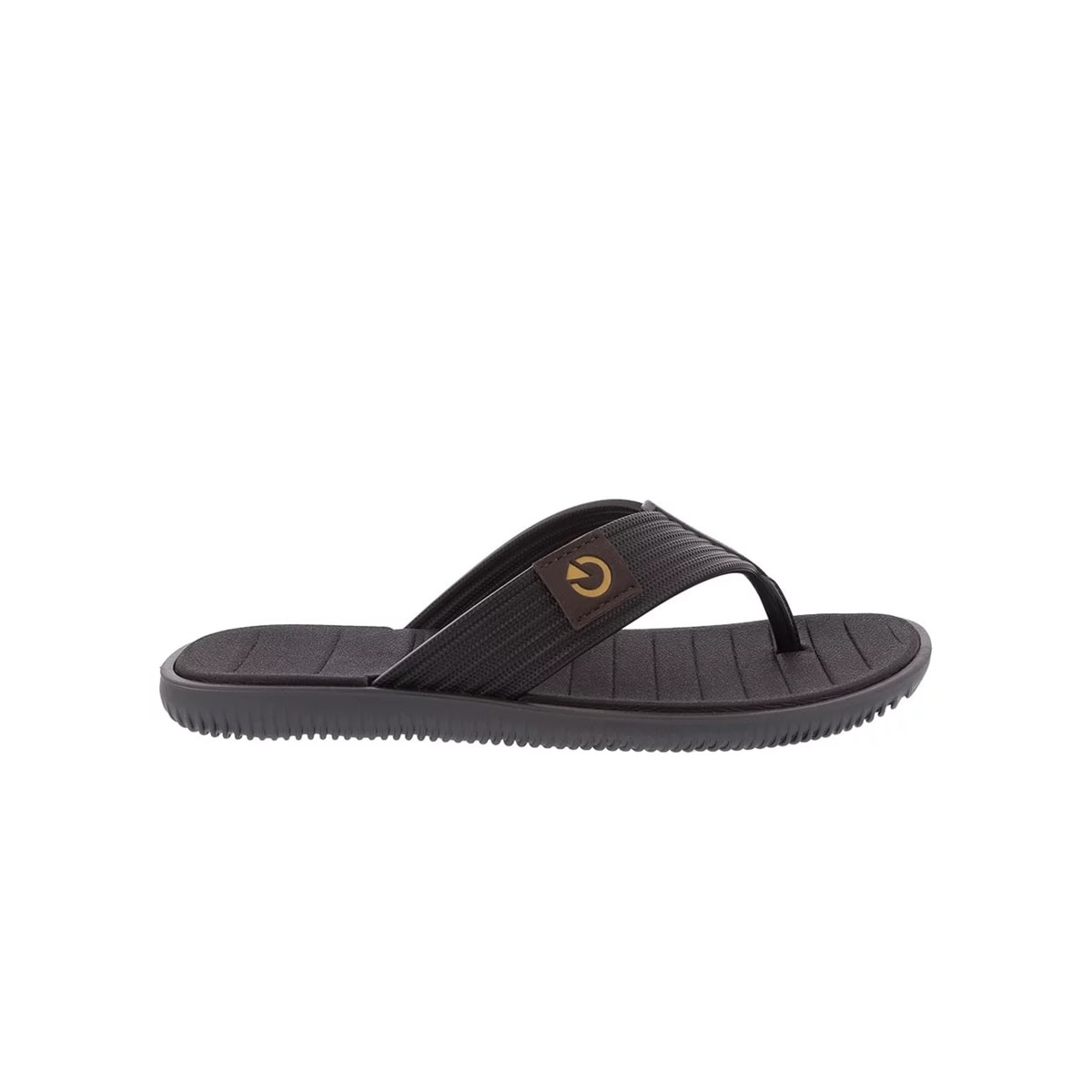 Chinelo Grendene Berlim Dedo 11600 Cinza/Preto/Marrom Chinelo Grendene Berlim Dedo 11600 Cinza/Preto/Marrom