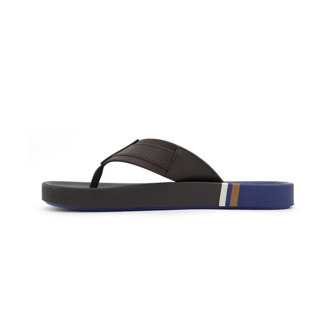 Chinelo Grendene Cartago Atenas Dedo 11849 Azul/Marrom