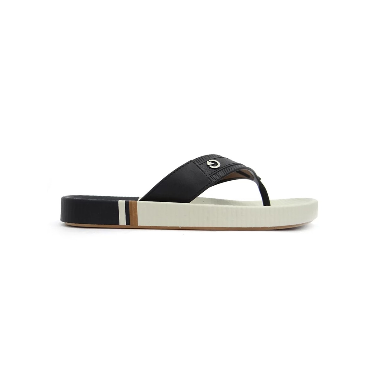 Chinelo Grendene Cartago Atenas Dedo 11849 Bege/Preto Chinelo Grendene Cartago Atenas Dedo 11849 Bege/Preto
