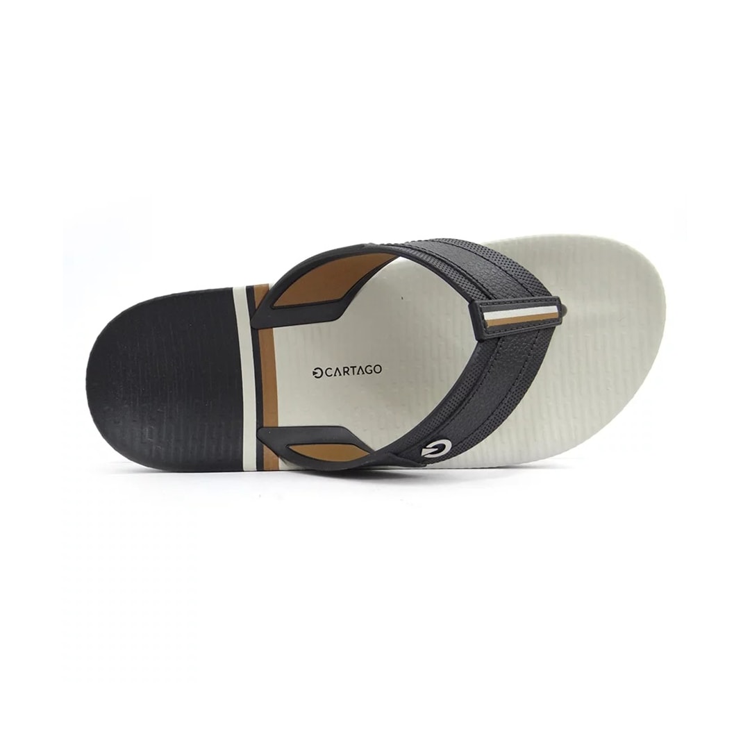 Chinelo Grendene Cartago Atenas Dedo 11849 Bege/Preto Chinelo Grendene Cartago Atenas Dedo 11849 Bege/Preto