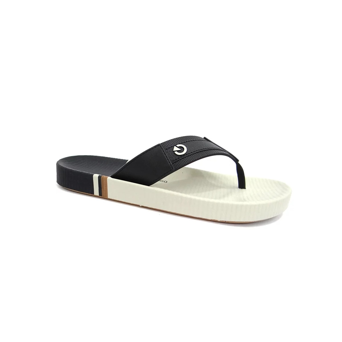 Chinelo Grendene Cartago Atenas Dedo 11849 Bege/Preto Chinelo Grendene Cartago Atenas Dedo 11849 Bege/Preto