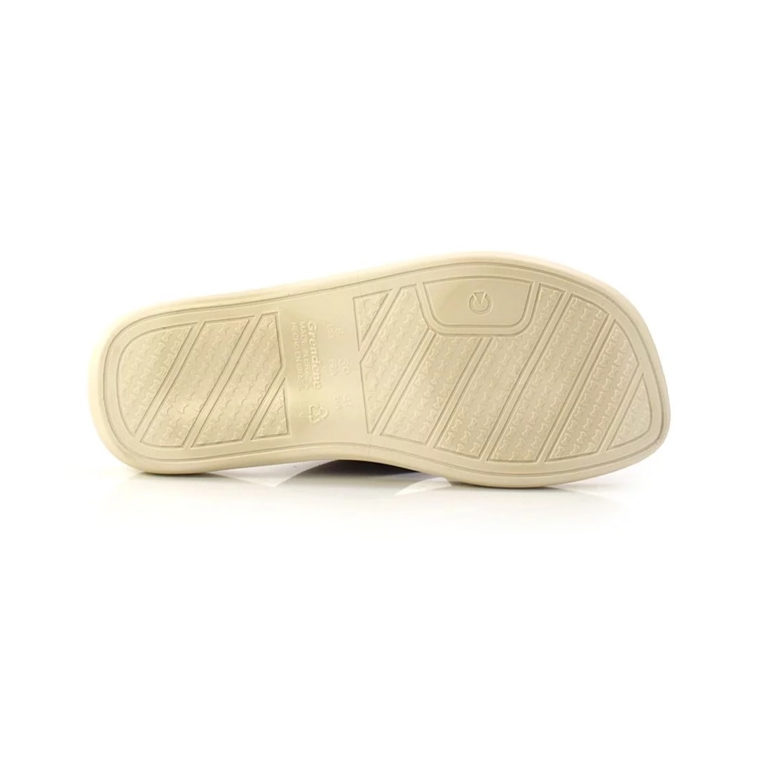 Chinelo Grendene Dedo Cartago Mali Xiii Bege/Marrom/Azul