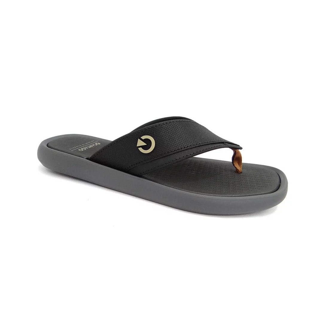 Chinelo Grendene Dedo Cartago Mali Xiii Cinza/Preto