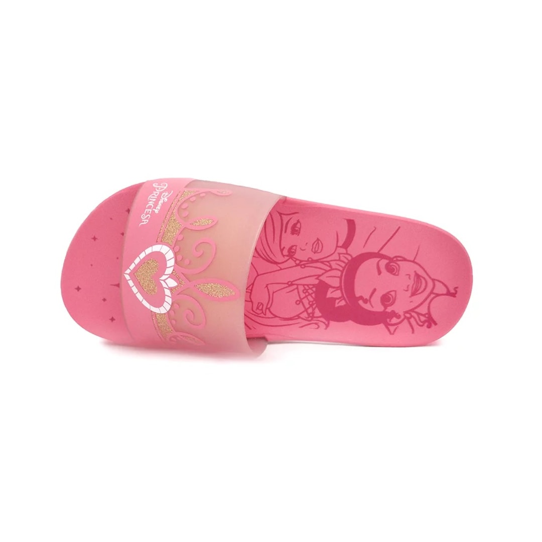 Chinelo Grendene Disney Princesas Surprise 22730 Rosa/Rosa