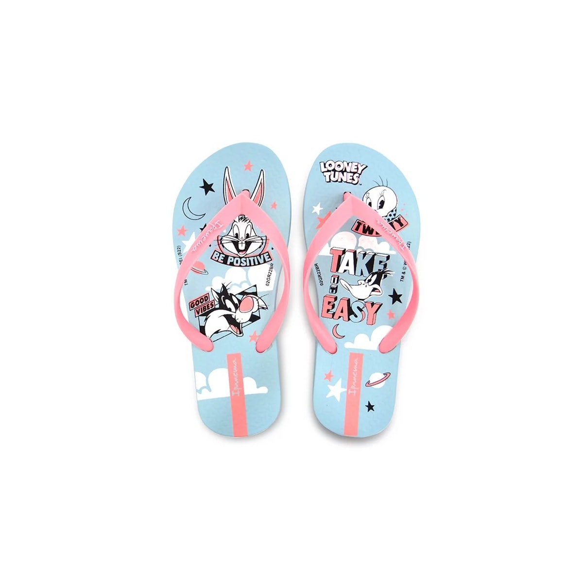Chinelo Grendene Infantil Kids 26900 Azul/Rosa Chinelo Grendene Infantil Kids 26900 Azul/Rosa