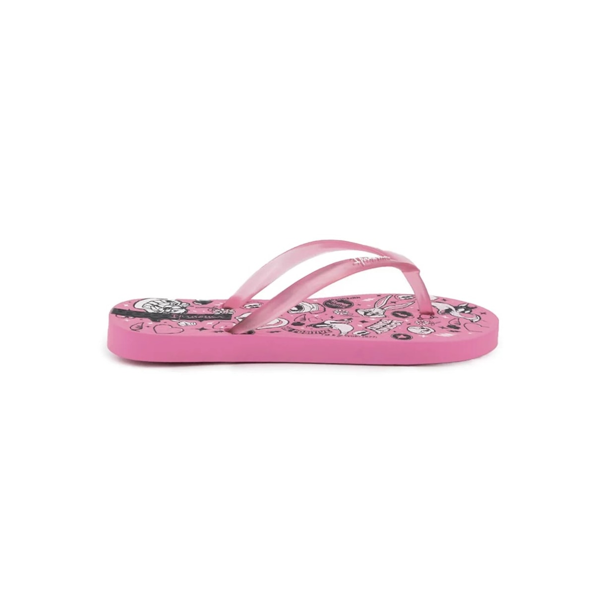 Chinelo Grendene Infantil Kids 26900 Rosa/Branco Chinelo Grendene Infantil Kids 26900 Rosa/Branco
