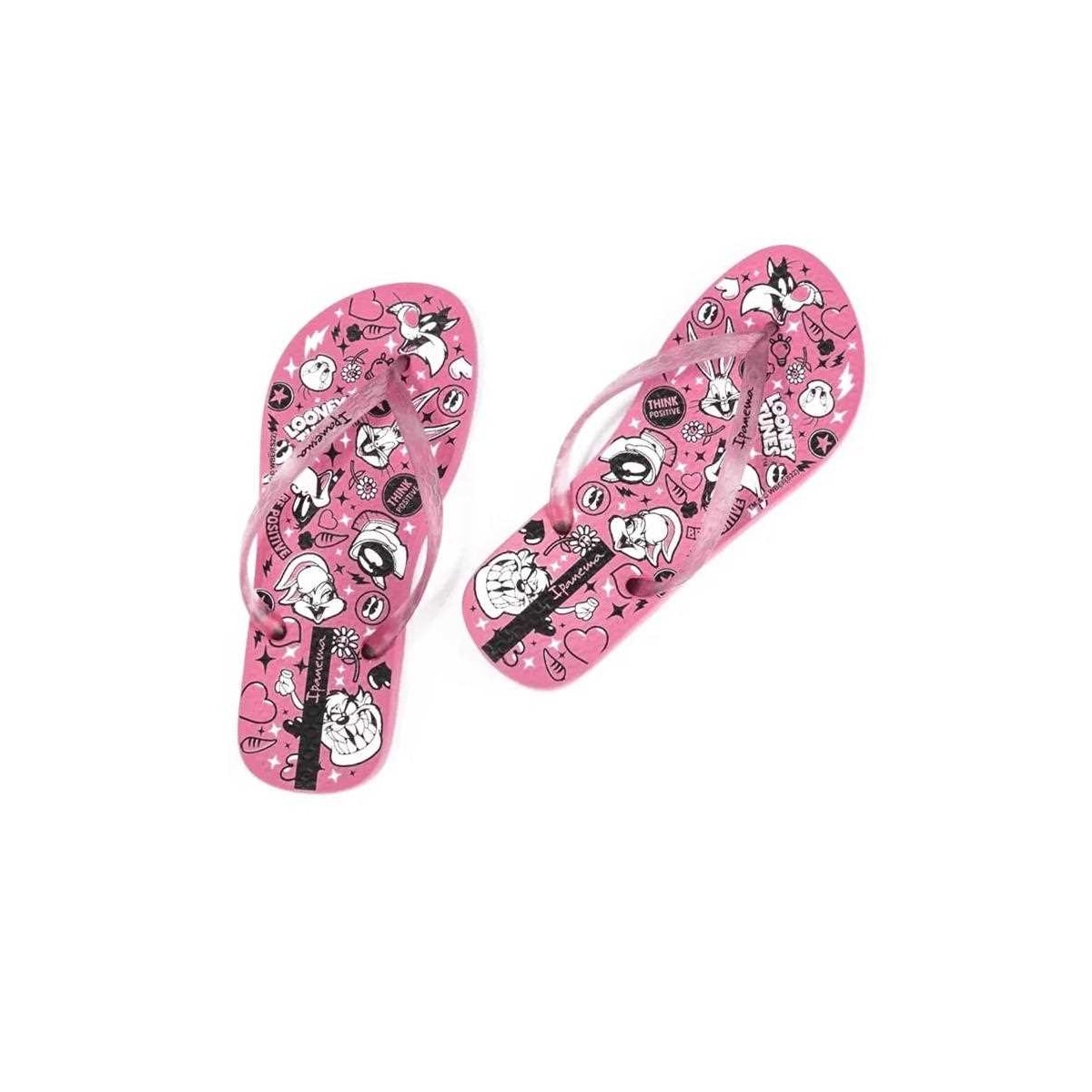 Chinelo Grendene Infantil Kids 26900 Rosa/Branco Chinelo Grendene Infantil Kids 26900 Rosa/Branco