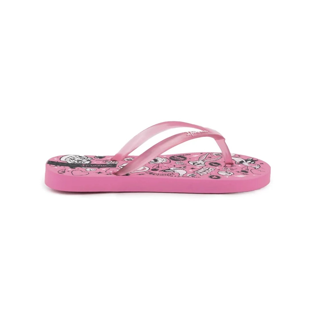 Chinelo Grendene Infantil Kids 26900 Rosa/Branco Chinelo Grendene Infantil Kids 26900 Rosa/Branco