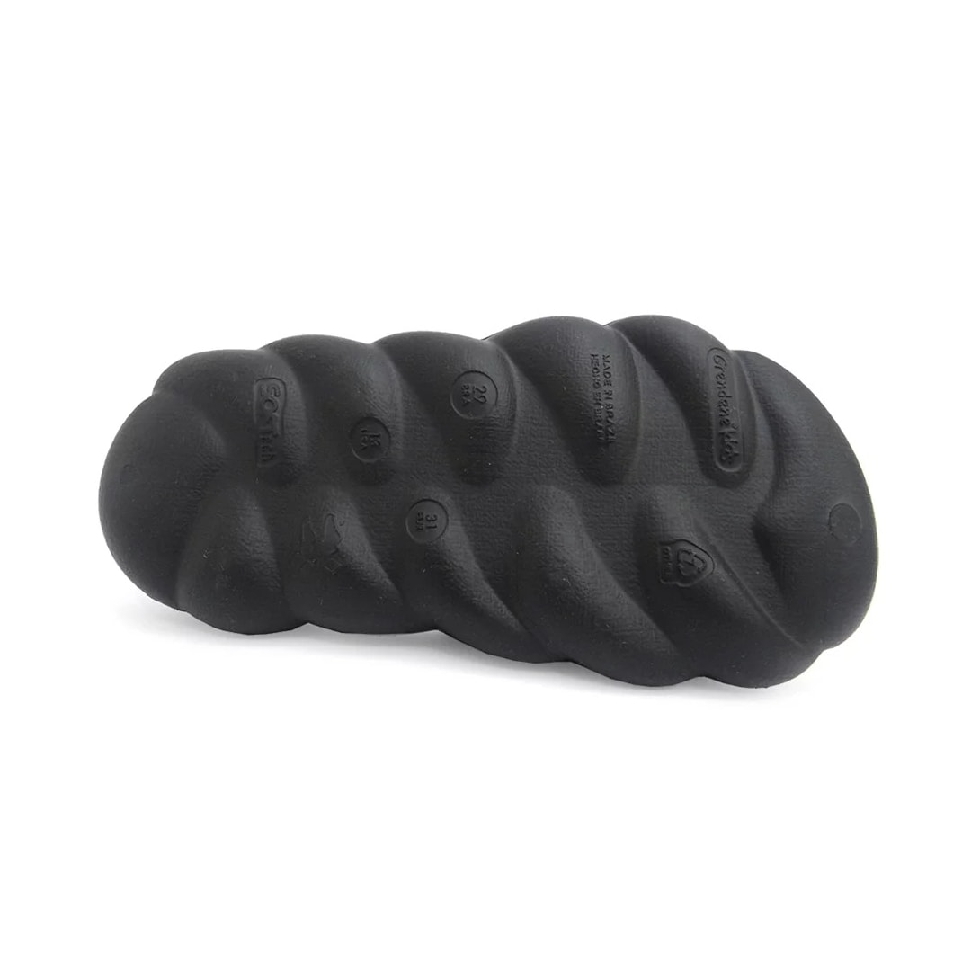 Chinelo Grendene Infantil Slide Warner Comfy 22849 Preto/Amarelo Chinelo Grendene Infantil Slide Warner Comfy 22849 Preto/Amarelo