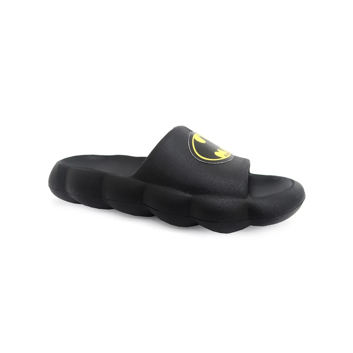 Chinelo Grendene Infantil Slide Warner Comfy 22849 Preto/Amarelo Chinelo Grendene Infantil Slide Warner Comfy 22849 Preto/Amarelo