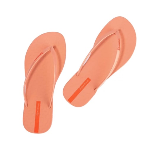 Detalhe - Chinelo Grendene Ipanema Easy 26770 Laranja/Laranja