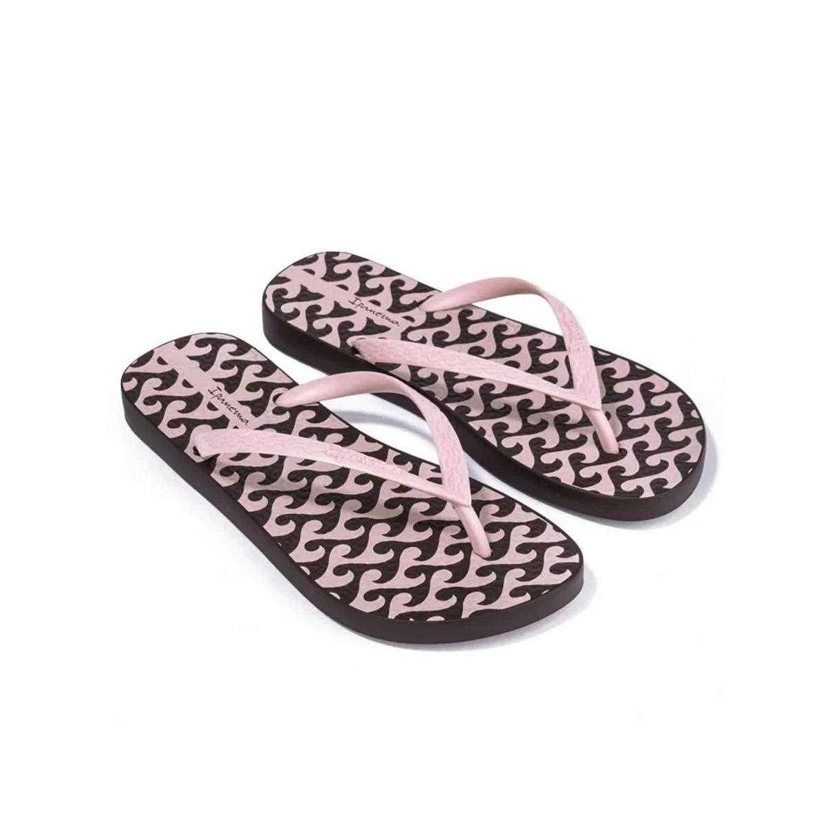 Chinelo Grendene Ipanema Oasis 26571 Marrom/Rosa Chinelo Grendene Ipanema Oasis 26571 Marrom/Rosa