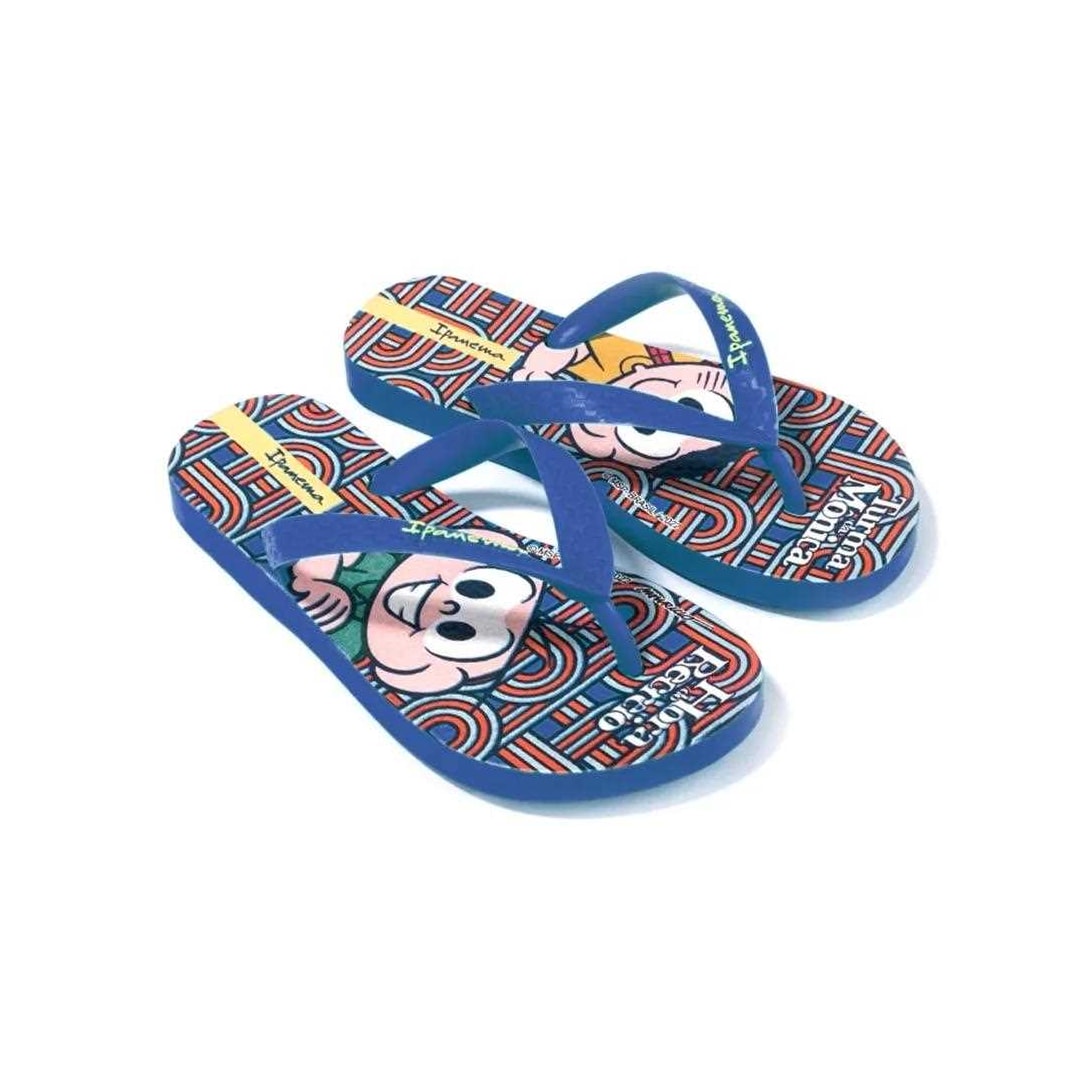 Chinelo Grendene Ipanema Turma da Monica Azul/Vermelho Chinelo Grendene Ipanema Turma da Monica Azul/Vermelho