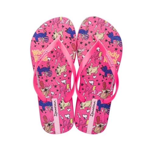 Chinelo Grendene Ipanema Warner Play 26579 Rosa/Rosa