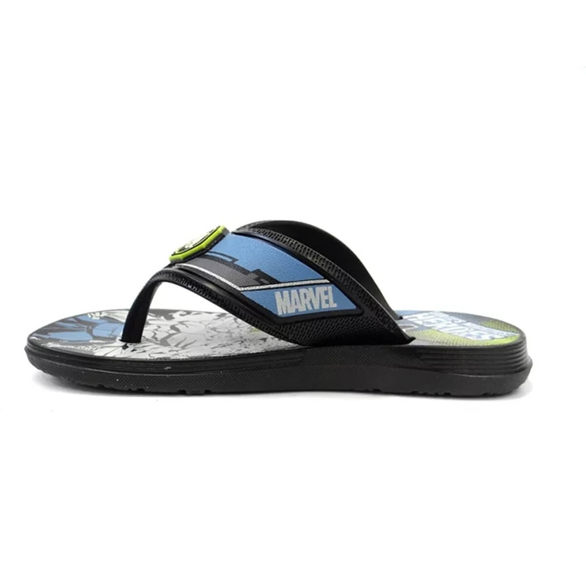 Chinelo Grendene Kids Menino 21816 Preto/Azul/Cinza Chinelo Grendene Kids Menino 21816 Preto/Azul/Cinza