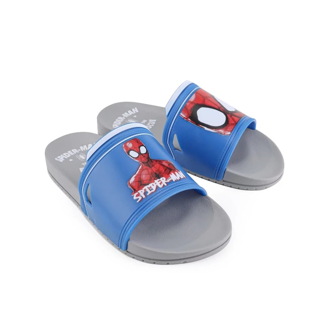 Chinelo Grendene Marvel Hero Squad Gaspea 22585 Cinza/Azul Chinelo Grendene Marvel Hero Squad Gaspea 22585 Cinza/Azul