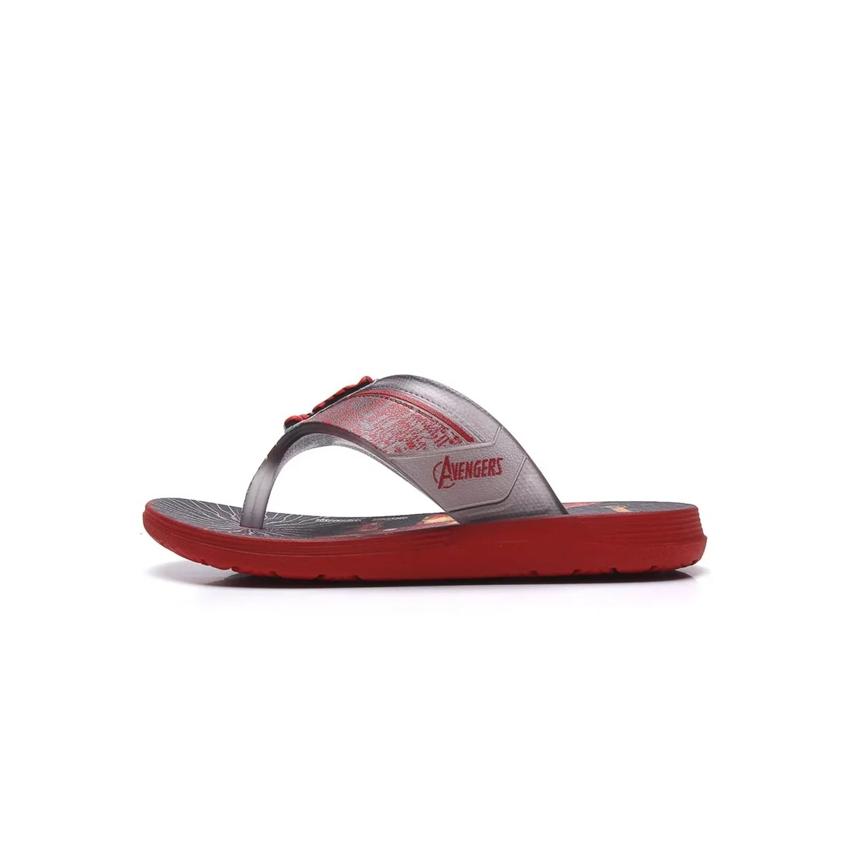 Chinelo Grendene Marvel Icons Super Flop Menino 22273 Vermelho/Fume/Preto Chinelo Grendene Marvel Icons Super Flop Menino 22273 Vermelho/Fume/Preto