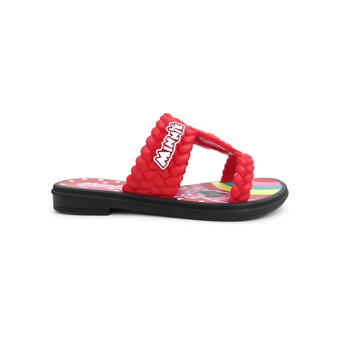 Chinelo Grendene Minnie Mini Geladeira Menina 22491 Preto/Vermelho Chinelo Grendene Minnie Mini Geladeira Menina 22491 Preto/Vermelho