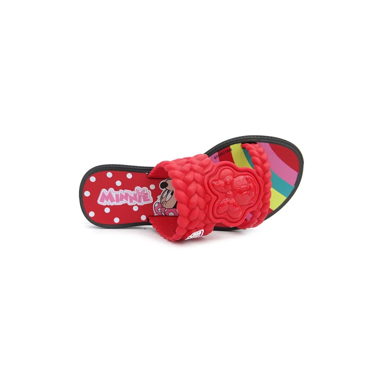 Chinelo Grendene Minnie Mini Geladeira Menina 22491 Preto/Vermelho Chinelo Grendene Minnie Mini Geladeira Menina 22491 Preto/Vermelho