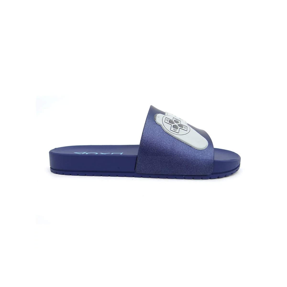 Chinelo Grendene Playstation Play One Slide Menino 22503 Azul/Azul/Cinza Chinelo Grendene Playstation Play One Slide Menino 22503 Azul/Azul/Cinza