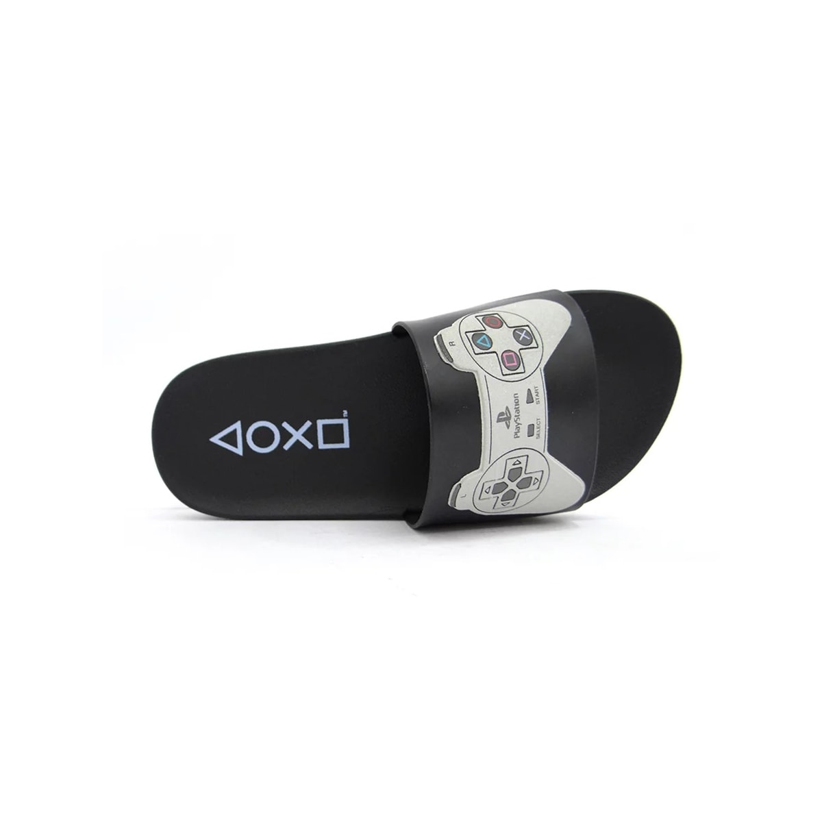 Chinelo Grendene Playstation Play One Slide Menino 22503 Preto/Preto/Cinza Chinelo Grendene Playstation Play One Slide Menino 22503 Preto/Preto/Cinza