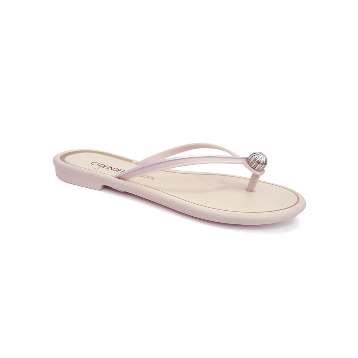Chinelo Grendene Rasteira Grendha Maiara 18365 Off White Chinelo Grendene Rasteira Grendha Maiara 18365 Off White